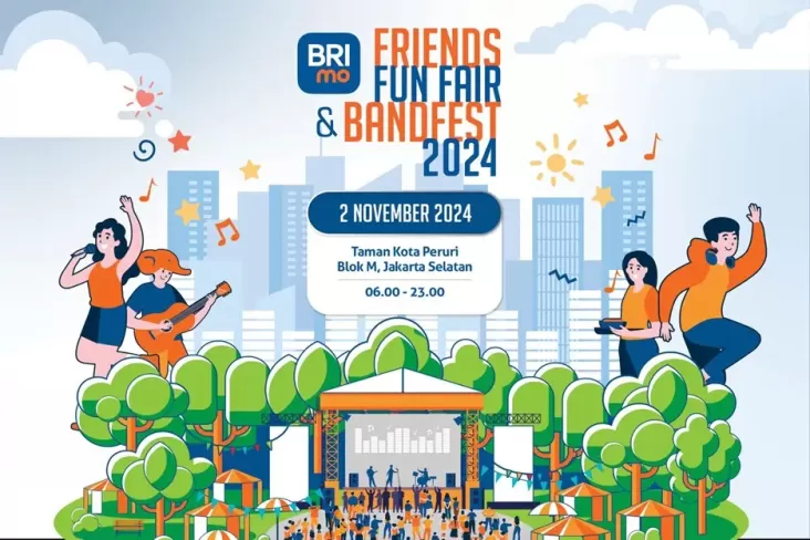 "BRImo Friends Fun Fair & Band Fest 2024: Serunya Nongkrong Sambil Menikmati Konser Band Populer di Ibukota Jakarta"