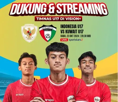 "Indonesia U-17 National Team Gears Up to Face Kuwait: Catch the Live Streaming Now!"