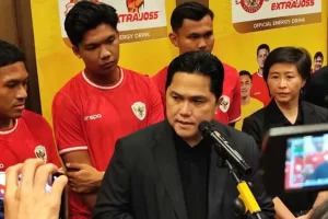 2 Tahun Kepemimpinan Erick Thohir di PSSI Dinilai Memuaskan oleh 94 5 Masyarakat