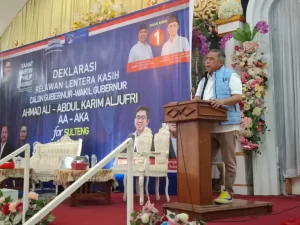 Relawan Lentera Kasih Beri Dukungan pada Pasangan Ahmad Ali Abdul