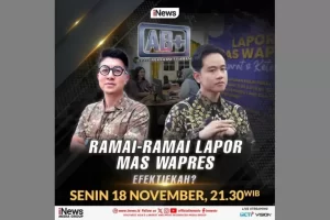 Ramai-Ramai Lapor Mas Wapres, Apakah Ada Efeknya? Tonton Saja di AB+ Bersama Abraham Silaban Pukul 21.30 WIB, Eksklusif di iNews