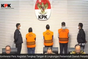 KPK Berhasil Mengamankan Dana Rp6 8 Miliar dari Operasi Tangkap Tangan di Pekanbaru