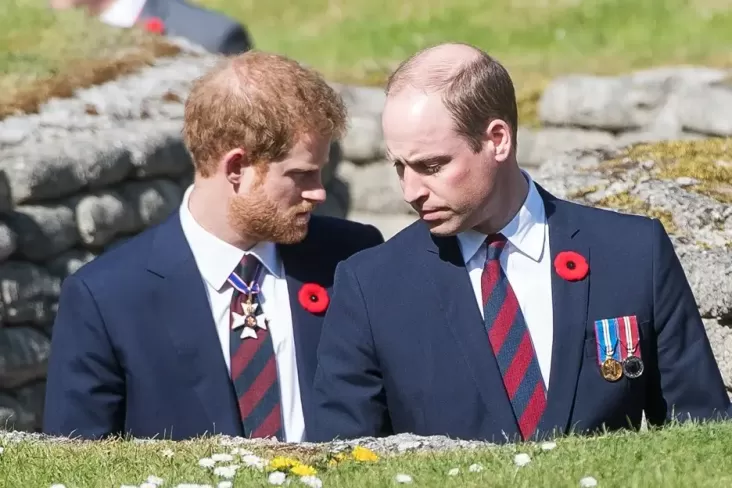 Pangeran William dan Pangeran Harry Kian Merenggang Rasa Benci Tak Terbendung