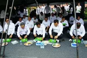 Makan Bareng Warga Binaan Rutan Cipinang, Menteri Imipas: Terus Perbaiki Diri
