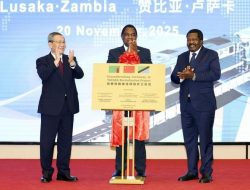 China Kembangkan Kereta, Jalur Zambia-Tanzania Dibiayai Rp 23 T