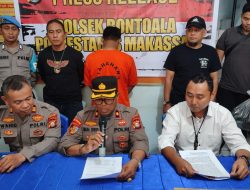 Polisi Tangkap Pelaku Pembakaran Rumah Hakim Khamozaro
