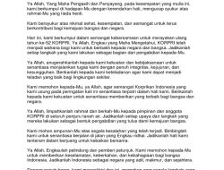 Contoh Doa Upacara HUT KORPRI 2025 yang Singkat dan Mengharukan