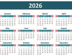 Informasi Kalender 2026 Berdasarkan SKB 3 Menteri: Jadwal Libur Nasional dan Cuti Bersama Lengkap
