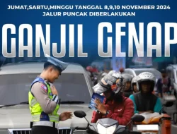 Jadwal Puncak Bogor Sabtu 13 Desember 2025: Jam Mulai Satu Arah dan Ganjil Genap