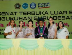 Prof Maxs Sanam, Dari Penjual Pisang Goreng Jadi “Sang Dirigen” Undana Unggul