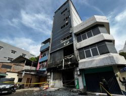 Denah Posisi Korban di Gedung Terra Drone yang Terbakar: Api dari Gudang Lantai 1