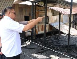 Pemeluk Korban Kebakaran Anggana, Aulia-Rendi Janjikan Bantuan Logistik dan Penginapan