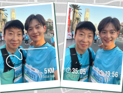 Minho SHINee Juara Dubai Run 5K, Kalahkan 300 Ribu Peserta