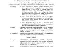 Tawur Agung pada Tilem Kasanga: Hasil Sabha Pandita PHDI Pusat dan Tokoh Utama