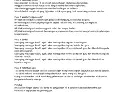 Batasi Penggunaan HP Siswa dengan Program Kihajar di SMAN 1 Ende