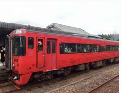 Perjalanan kereta api Aso ke Kumamoto: petualangan di kaldera