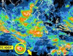 Dampak Siklon Iggy, BMKG Waspadai Hujan Lebat dan Gelombang 4 Meter