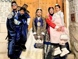 Adem! Desta dan Natasha Rizky Bawa 3 Anak Liburan ke Korea, Foto Pesta Ulang Tahun 2019 Bikin Netizen Teriak Rujuk