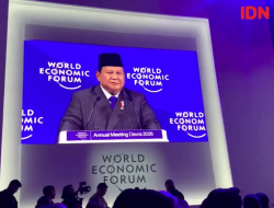 Pernyataan dan Foto Prabowo Berpidato di WEF 2026 Swiss