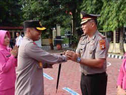 Upacara Korps Raport, 55 Personel Polres TTS Naik Pangkat