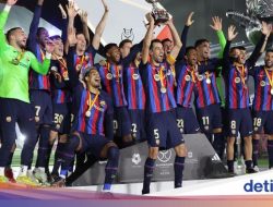 Barcelona Juara Piala Super Spanyol 2026 Usai Kalahkan Real Madrid 3-2, Raphinha Cetak Dua Gol