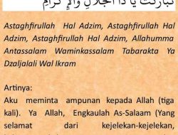 Cara Sholat Asar 4 Rakaat Lengkap dengan Dzikir dan Doa Setelah Sholat