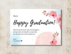 25 ucapan selamat wisuda romantis dan penuh apresiasi untuk pasangan