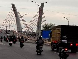 Kekacauan pencurian di Samarinda: baut jembatan, kabel PJU, dan rambu jalan hilang