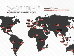 Jam tayang Moto2 Mario Aji malam ini di MotoGP USA 2026, cek klasemen terbaru