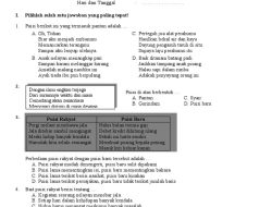 Latihan Soal Ujian Akhir Semester 2 Bahasa Indonesia Kelas 7 SMP dengan Kunci Jawaban