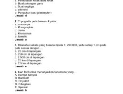 Soal Esai Geografi Kelas 12 Kurikulum Merdeka 2026 Semester 2