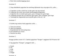 Soal Ujian Akhir Tahun Bahasa Jawa Kelas 11 SMA Semester 2 dengan Kunci Jawaban