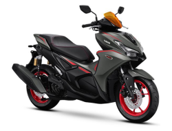 Yamaha Aerox 2026 Alpha Hitam Glossy: Desain Sporty, Fitur Canggih, Mesin 155cc Tangguh!
