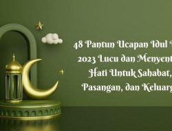 45 Pantun Lebaran 1447 H / 2026 Lucu dan Menyentuh, Perkuat Makna Idul Fitri