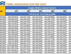 Simulasi KUR BRI 2026: Pinjaman Rp1 Juta hingga Rp100 Juta, Cek Cicilan Bulanan di Sini