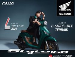 Berkelas! Honda PCX 160 CBS 2026 Putih Dop Tampilan Baru yang Lebih Modern dan Elegan