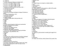 Soal Ujian PPKN Kelas 5 SD Semester 2 2026 Lengkap Kunci Jawaban