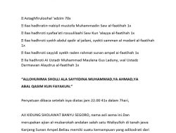 Sholawat Banyu Segoro Jadi Sorotan, Amalan Sunan Ampel Kembali Digerakkan