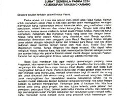 Surat Gembala Paskah 2026: Mgr Siprianus Ungkap Keinginan Umat Merasakan Cinta Tuhan