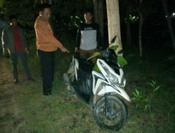Dua Pencuri Bobol Motor Petani di Pinggir Sawah Balongpanggang Gresik